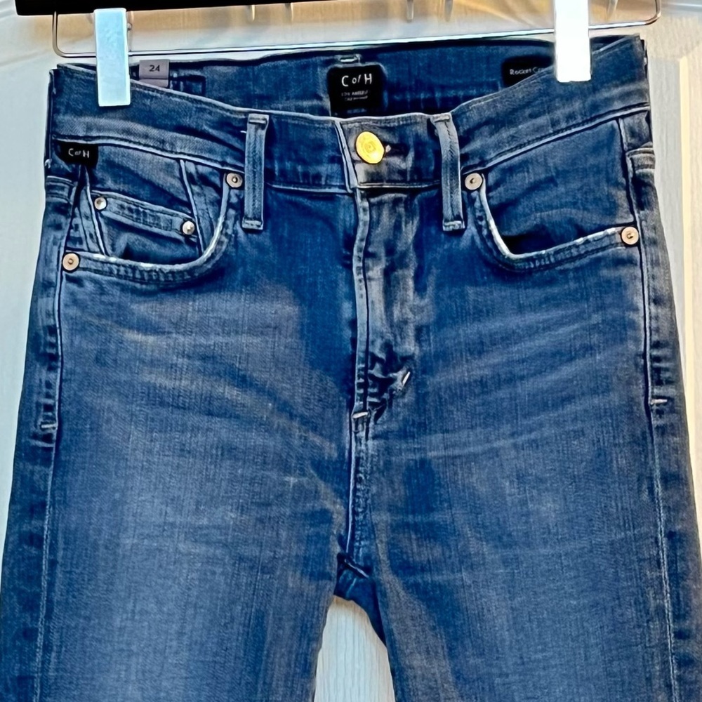 Citizens Of Humanity Rocket Crop High Rise Skinny Jeans Sz 24 Minimalist Classic - Picture 2 of 14